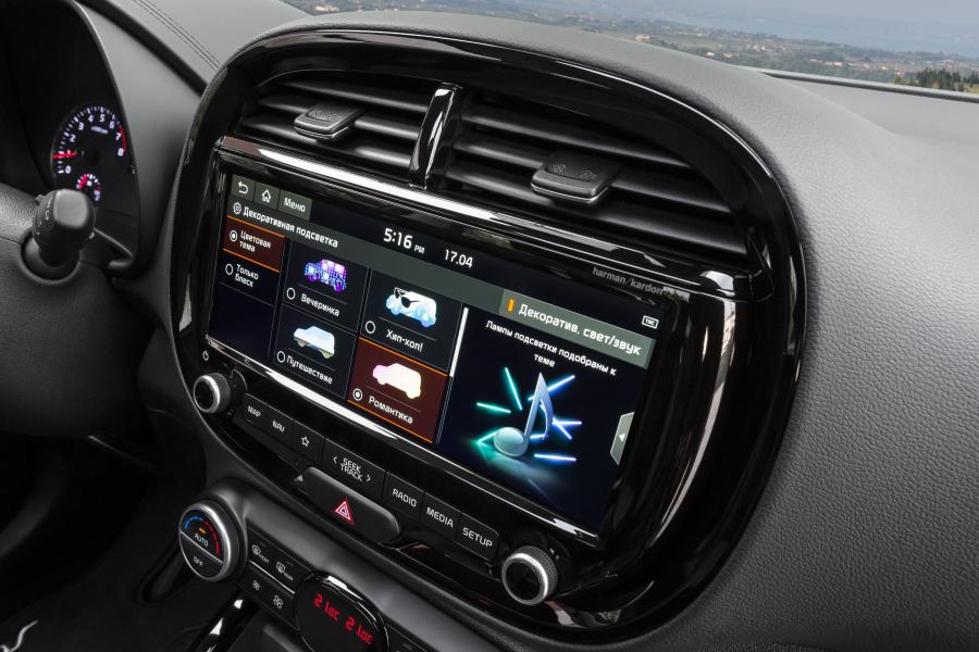 Детали интерьера Kia Soul (SK3) 2019 года  (CIS) (фото 4 из 4)